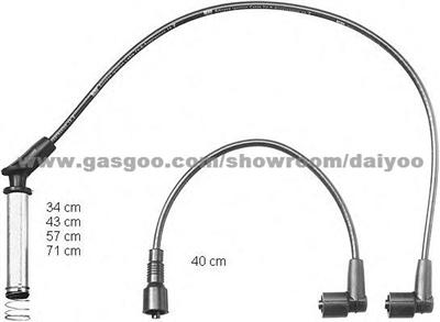 Ignition Cable Kit 1612509 For OPEL