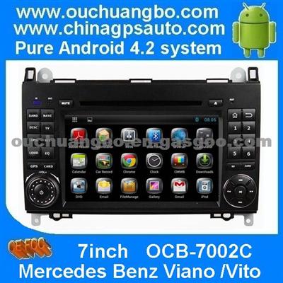 Ouchuangbo Android 4.2 Car Video Dvd Player Autoradio Gps Navigation Mercedes Benz Viano /Vito