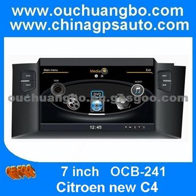 Citroen New C4 Autoradio With Gps Navigation Bluetooth IPod Wifi OCB-241