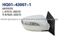 Rearview Mirror With Lamp Of Hyundai Sonata 2011