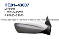 Rearview Mirror Without Lamp Of Hyundai Sonata 2011