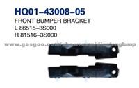 Front Bumper Bracket For Hyundai Sonata 2011