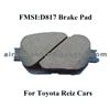 D817 OE Quality Toyota Ceramic Car Disc Brake Pad