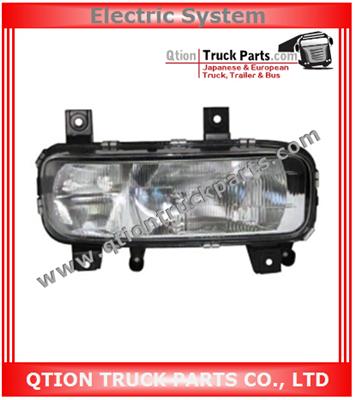 712380111129 LH Head Lamp Mercedes Truck