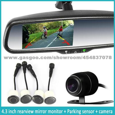 Newest Audi Benz Honda Car Rear View Mirror with Car Backup Camera