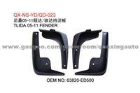 Mud Guard for Nissan Tiida 05-11