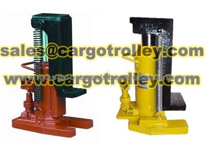 Hydraulic Toe Jacks Instruction And Application