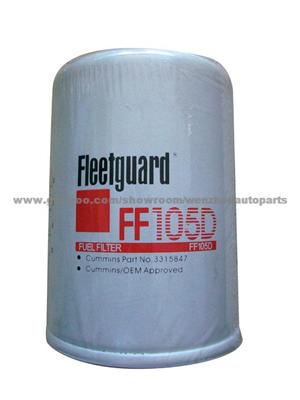 Replacement For FLEETGUARD Spin-On Fuel Filter FF105D