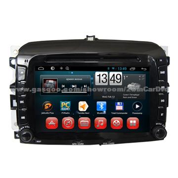 Wholesale Best 2 Din Central Multimedia Gps Car CD Palyer For New Fiat 500