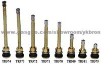 Clamp-In Tubeless Tire Valves TR500 And TR570 Series