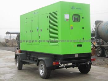 Sound-Proof Diesel Generator Set With Trailer 120kA At 1800rpm 60Hz In Stock On-Sale