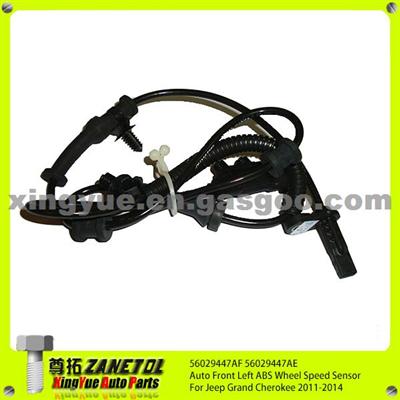 56029447AF 56029447AE Auto Front Left ABS Wheel Speed Sensor For Jeep Grand Cherokee 2011-2014