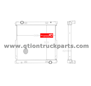 500361626, 504080547 Radiator IVECO EuroCargo