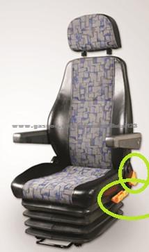 Static Seat , Assistant Driver Seat Truck Seat