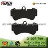 D1007-7991 Front Brake Pad For 2004 VW Touareg (OE NO.:7LO-698-151D)