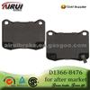 High Quality D1366-8476 Rear Brake Pad For 2007 Year Lexus IS F