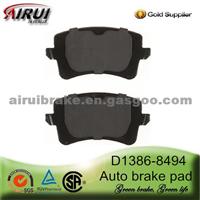 D1386-8494 Rear Brake Pad For Audi S5 (OE NO.:8KO-698-451)