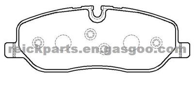 Brake Pad D1098 FDB1615 For LAND ROVER