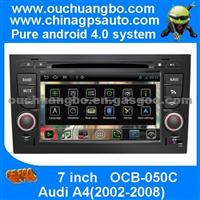 Ouchuangbo Android 4.0 DVD Player GPS Video System For S150 Audi A4 2002-2008