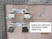 Brake Pad Fitting Kits D906 For Lexus Toyota