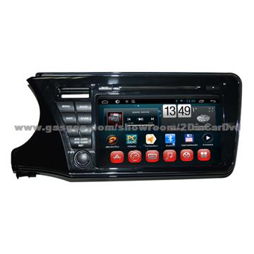 Wholesale Best Car In Dash Dvd Player For Honda City 2014 Left With Glonass Navigation