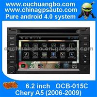 Ouchuangbo Android 4.0 GPS Navi DVD Auto Radio Player For S150 Chery A5 2006-2009