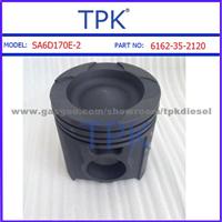 KOMATSU SA6D170E-2 PISTON KIT, 6162-35-2120