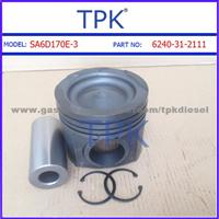 KOMATSU SA6D170E-3 PISTON KIT, 6240-31-2111