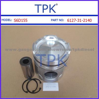 KOMATSU S6D155-4 ENGINE PISTON KIT, 6127-31-2140