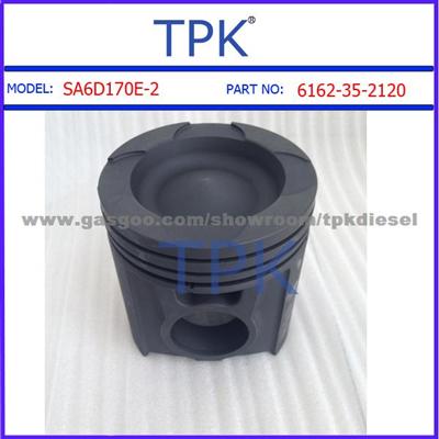 KOMATSU SA6D170E-2 PISTON KIT, 6162-35-2120