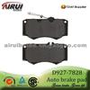 High Quality D927-7828 Front Brake Pad For Mercedes-Benz