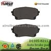 High Quality D1105-8211 Brake Pad For Suzuki