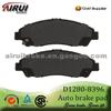 High Quality D1280-8396 Brake Pad For Mercedes Benz And Volkswagen