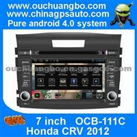 Ouchuangbo Android 4.0 Auto DVD Radio Sat Nav For Honda CRV 2012 S150 GPS IPod USB