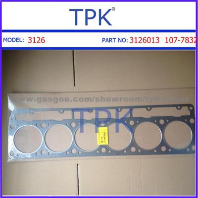 CATERPILLAR 3126 CYLINDER HEAD GASKET, 3126013 107-7832