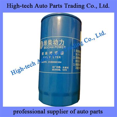 Weichai Engine Parts Fuel Filter 612600081334