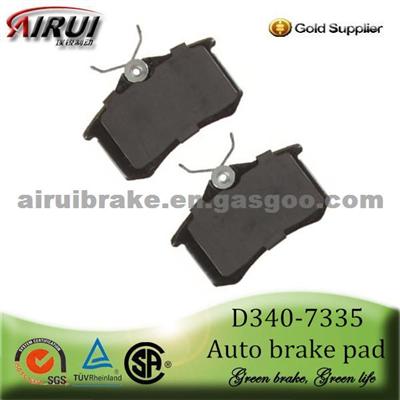 High Quality D340-7335 Rear Brake Pad For Audi, Peugeot, Renault, Volkswagen