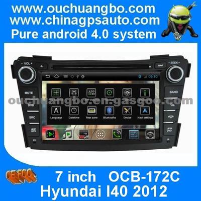 Ouchuangbo Android 4.0 Auto Radio Bluetooth For Hyundai I40 2012 S150 GPS Navigation Radio TV USB SD AUX IPod Stereo Video Player