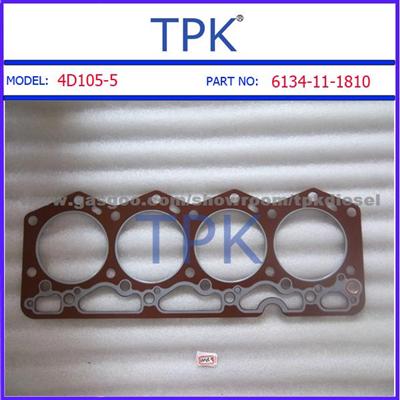 Komatsu 4D105-5 Cylinder Head, Full, Overhaul,Block Gasket Kit,Set,6134-K1-5000,6134-K2-5000,6134-11-1810