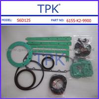 Komatsu S6D125 Cylinder Block Gasket Kit,6151-K2-5000,6155-K2-9900,6151-K2-3000,6151-K2-9901,6150-K2-9901