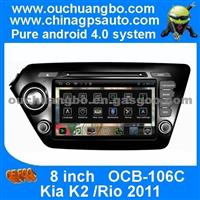 Ouchuangbo Android 4.0 S150 Kia K2 /Rio 2011 Car Audio GPS Navigation Central Multimedia Headunit With Bluetooth MP3 TV