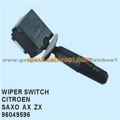 OPT-CI-7004 Wiper Switch For Citroen SAXO AX ZX 96049596