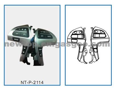 2010-2012 Toyota Camry And Allion Steering Wheel Audio Control Switch Buttons (NT-P-2114)