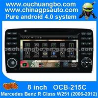 Ouchuangbo S150 Car DVD GPS For Mercedes Benz R Class W251 (2006-2012) Android 4.0 HD A8 Chipset 3GWifi DVR Raido Audio Video Player