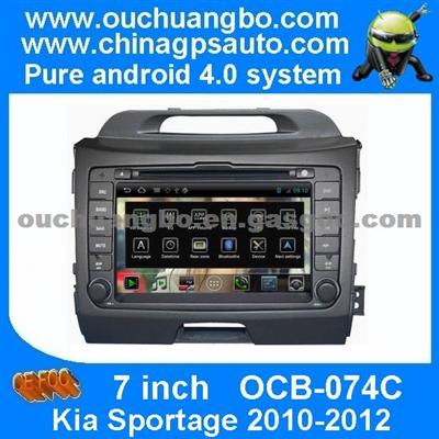 Ouchuangbo Androi 4.0 S150 Car GPS Radio Player For Kia Sportage 2010-2012 Bluetooth Digital Touch Screen Map Card