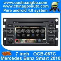 Ouchuangbo Android 4.0 GPS Navigator For Mercedes Benz Smart 2010 Car Audio Stereo 3GwWifi Bluetooth TV PIP S150 System