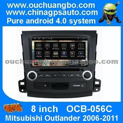 Ouchuangbo Android 4.0 Car Multimedia Kit For Mitsubishi Outlander 2006-2011 GPS Navi Radio Bluetooth TV S150 Platform