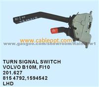 OPT-BZ-7035 Turn Signal Switch For Volvo B10M,FI10 201.627 815 4792,1594542 LHD