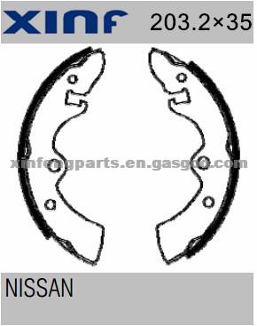 NISSAN CHERRY,SUNNY BRAKE SHOE