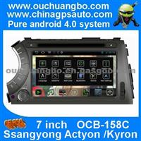 Ouchuangbo Android 4.0 Auto Radio For SsangYong Actyon /Kyron Car DVD Player GPS Bluetooth Hot TV S150 System OCB-158C